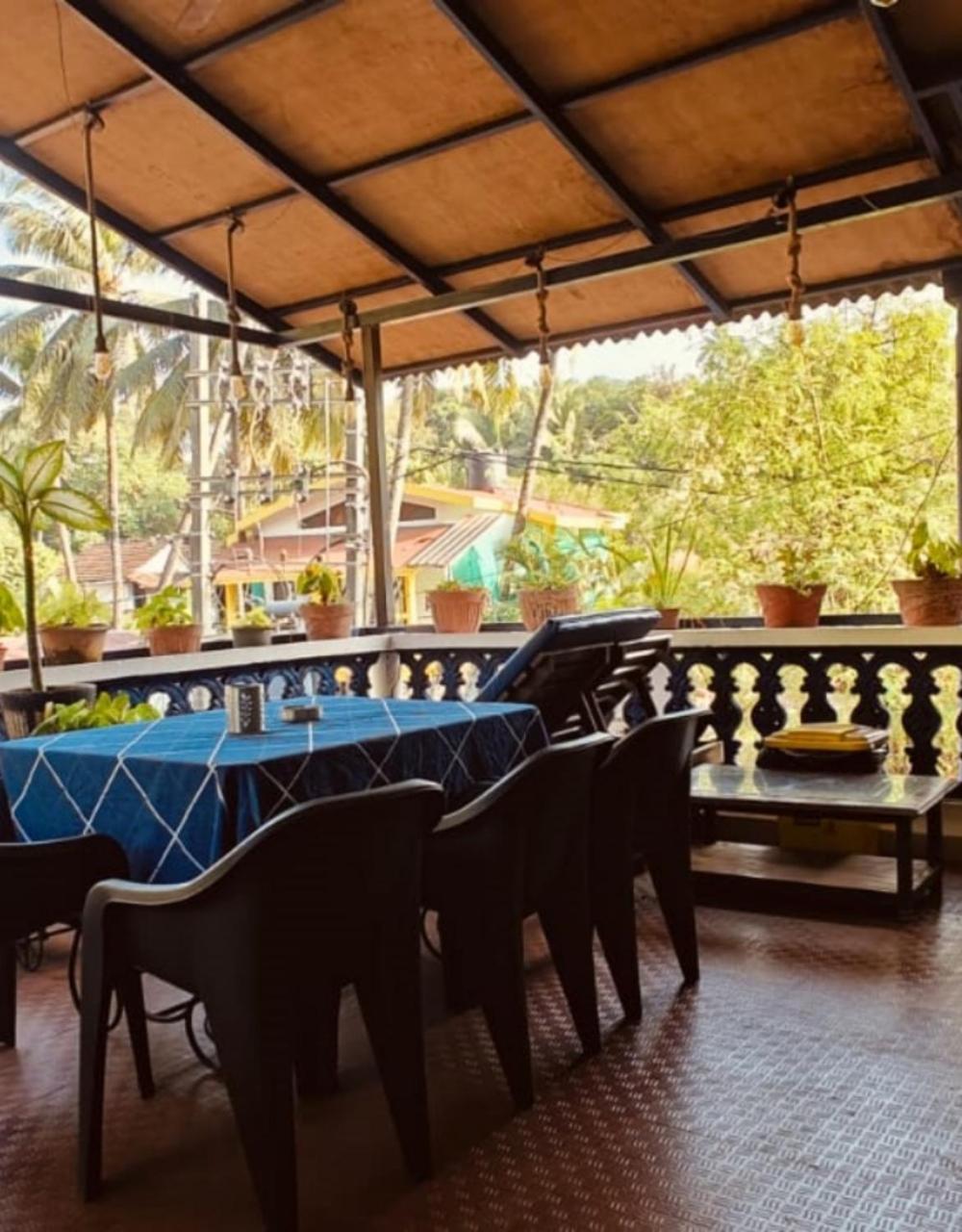 فيلا Curlies Blue House أنجونا المظهر الخارجي الصورة