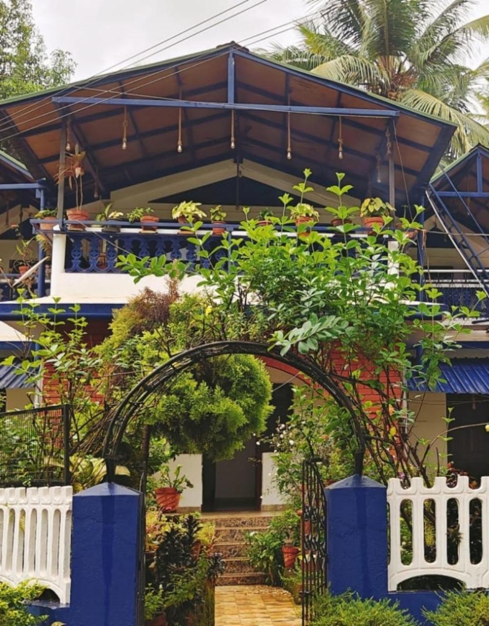 فيلا Curlies Blue House أنجونا المظهر الخارجي الصورة